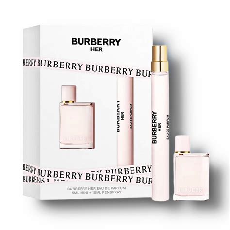 burberry perfume mini|burberry mini her collection.